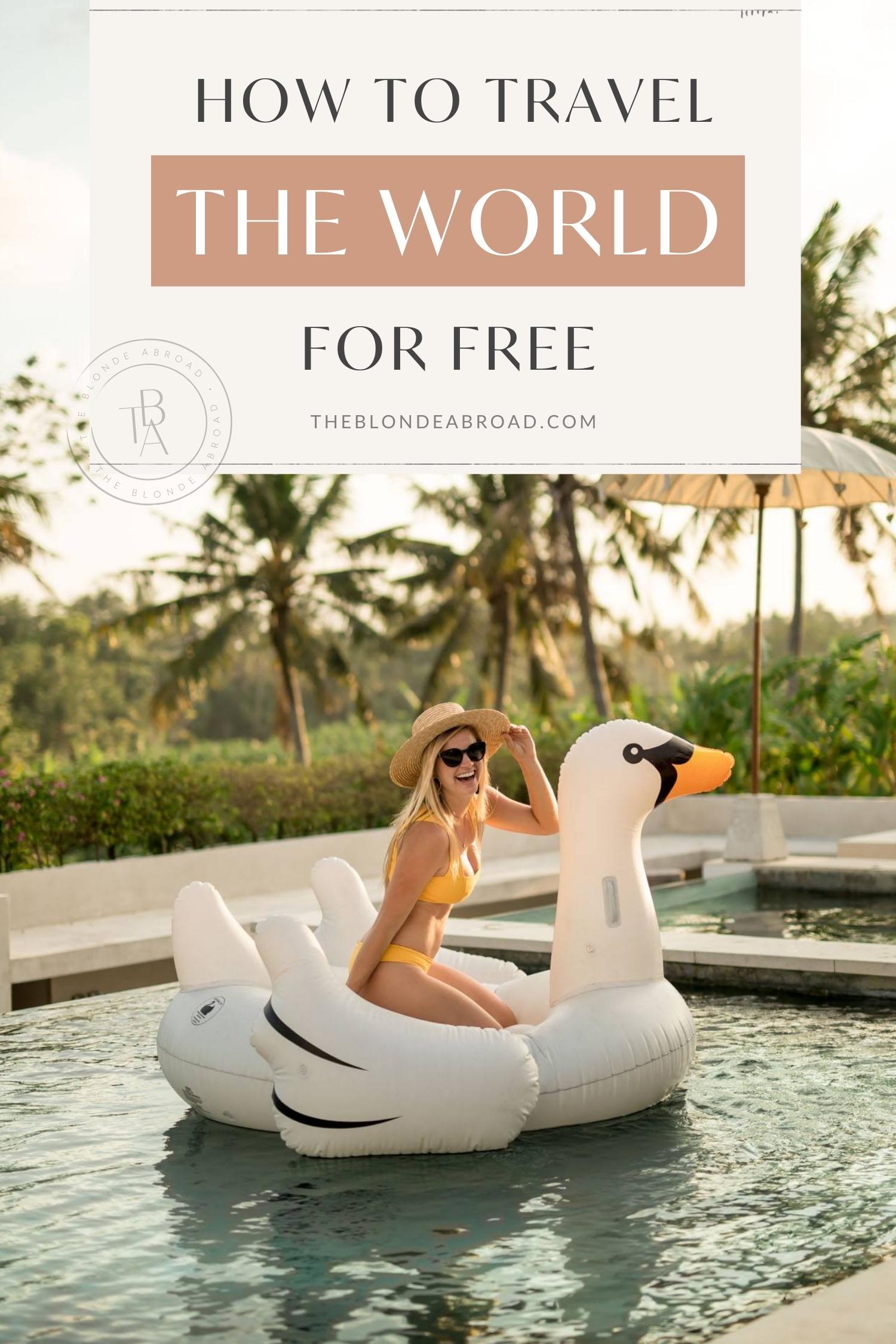 How to Travel the World for Free