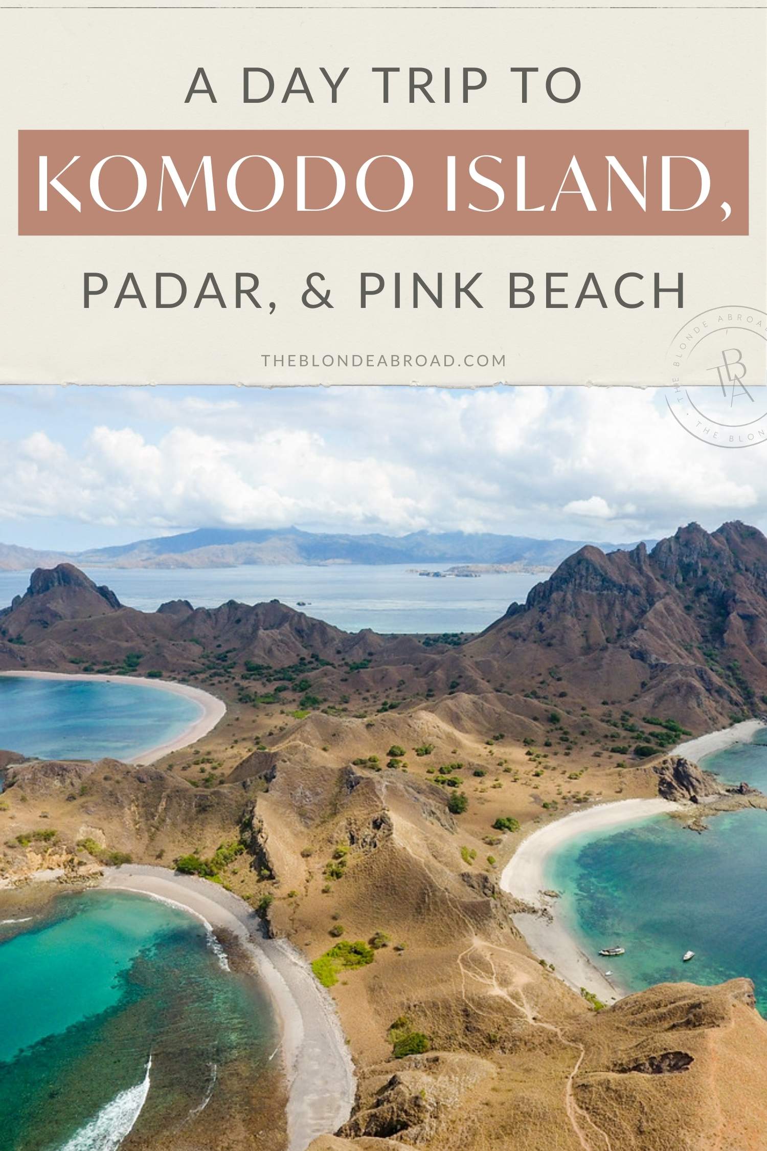 A Day Trip to Komodo Island, Padar and Pink Beach
