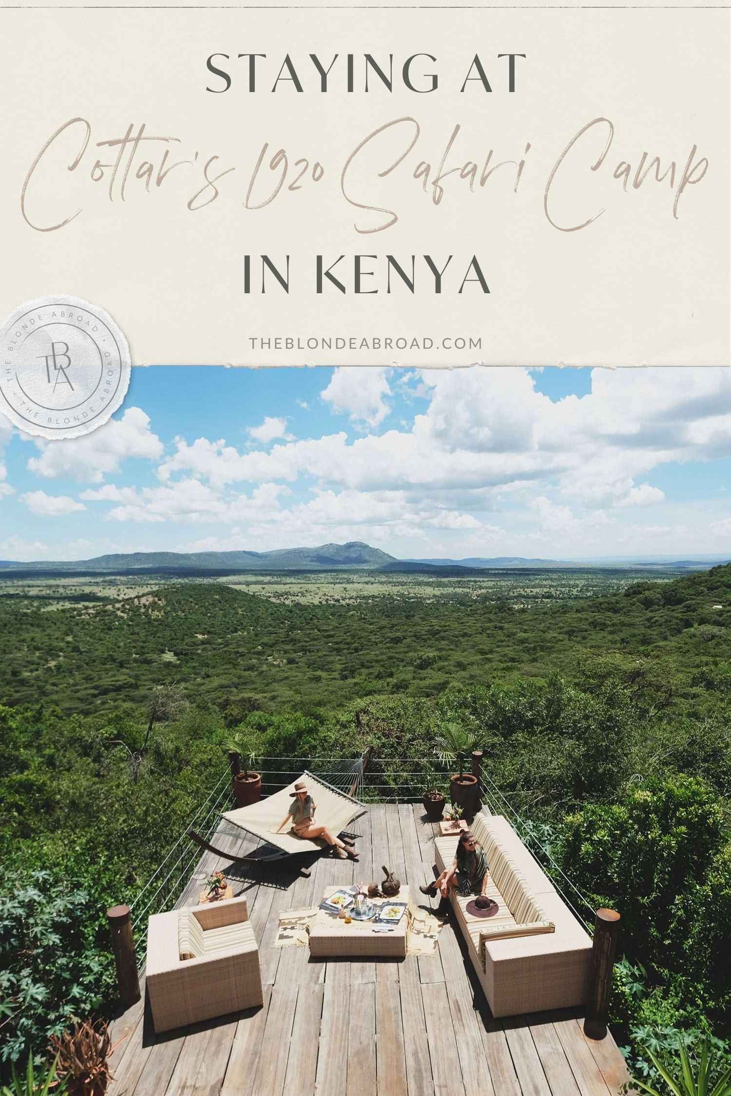 Staying at Cottar’s 1920s Safari Camp in Kenya