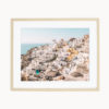 Santorini Landscape Art Print Santorini Landscape Art Print