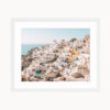 Santorini Landscape Art Print Santorini Landscape Art Print