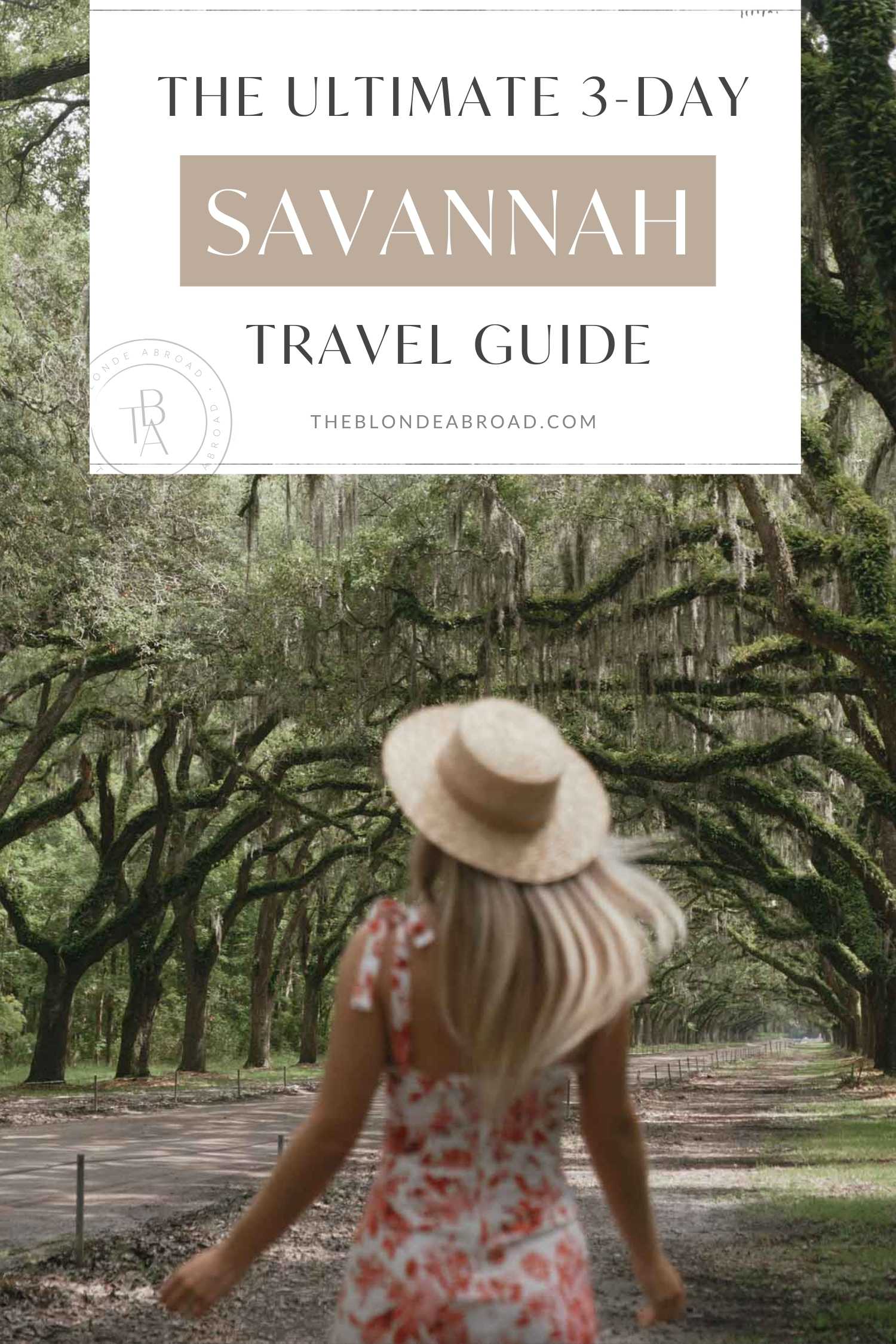 The Ultimate 3-Day Savannah Guide