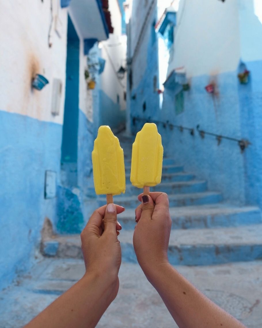 Chefchaouen Instagrammable Spots Chefchaouen Popsicles