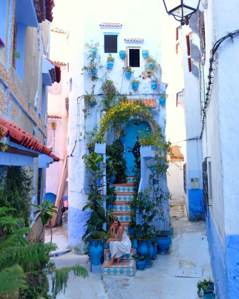Chefchaouen Instagrammable Spots Blue House Chefchaouen