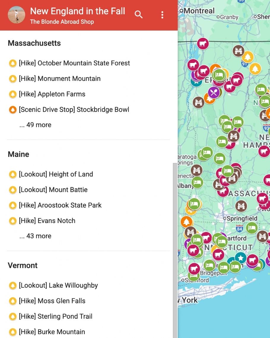 New England Fall Map Product (9) New England Fall Map Product (9)